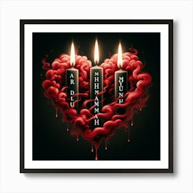 Heart Of Love Art Print