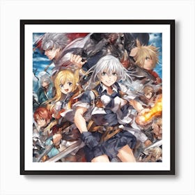 Legend Of Heroes Art Print