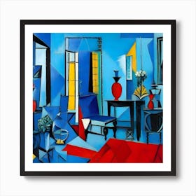 Blue Room By Pablo Picasso 1 Art Print