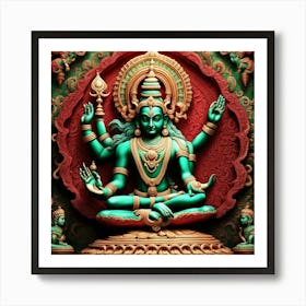 Hindu God Art Print
