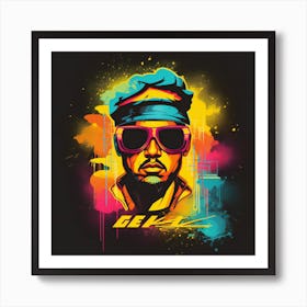 Ghetto King Art Print