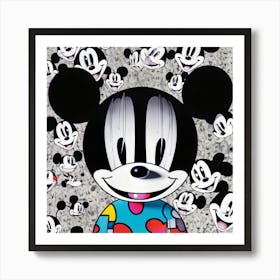 Mickey Reimagined 4 Art Print