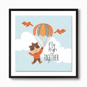 Fly High Together 7 Art Print