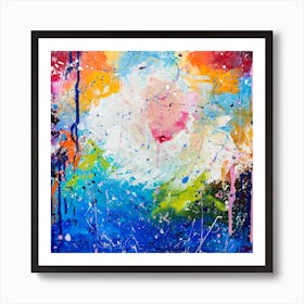 The emergence of new life Abstract Art Painting Art Print