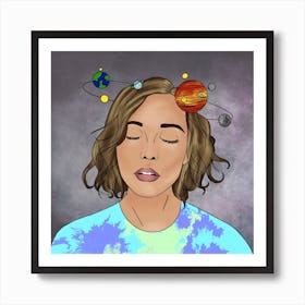 Dreaming Space Art Print