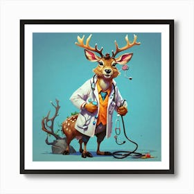 Doctor Deer Poster