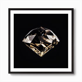 Diamond Stock Videos & Royalty-Free Footage Art Print