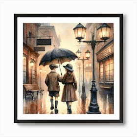 Rainy Day Art Print