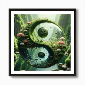 Yin Yang 1 Art Print