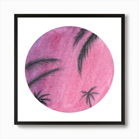 Palm Trees Poster