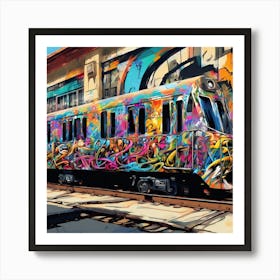 Graffiti Train 1 Poster