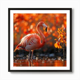 Flamingo 5 Art Print