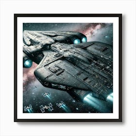 Phantom Class Ship Converted Art Print