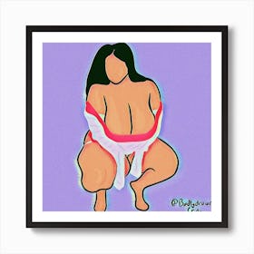 Badly Drawngirlz 5 Art Print