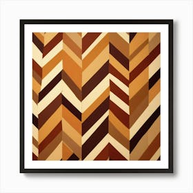 Chevron Pattern 3 Art Print