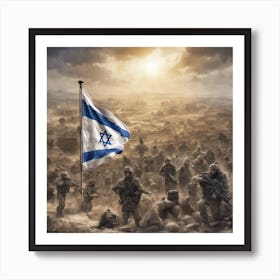 Israeli Army Art Print