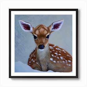 Beautiful Little Deer Art Print