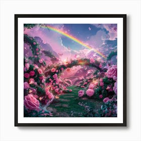 Rose Garden Art Print