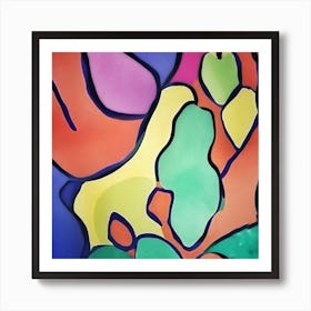 Abstract Painting 1 Art Print