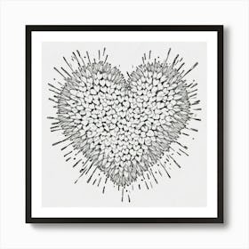 Heart Of Love 69 Art Print