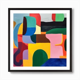 Modern Abstract Collection 28 Art Print