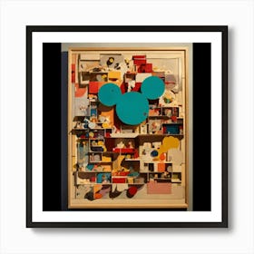 Mickey Mouse House Art Print