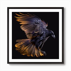 Raven 2 Art Print