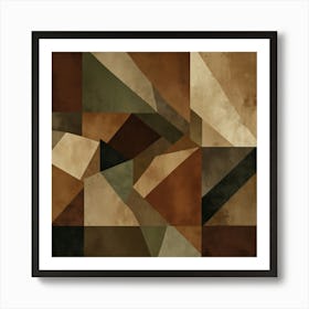 Abstract Geometric Pattern 52 Art Print