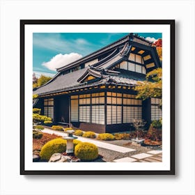 Japanese House Photo (1) Art Print