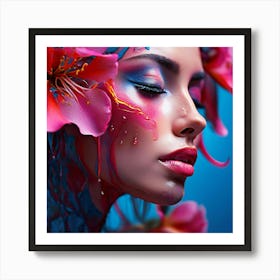 Watercolor Sex Studio Photography Complex Details High Detail Di Nickerson Style Art Print