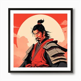 Samurai Warrior 4 Art Print