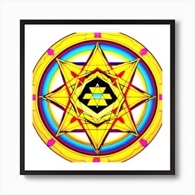 Star Of David 3 Art Print