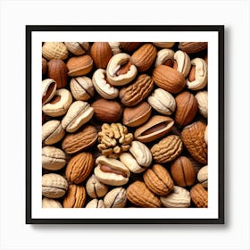 Nuts And Pistachios 1 Art Print