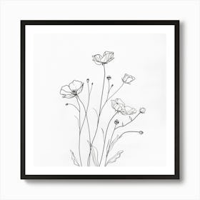 Poppies 33 Art Print