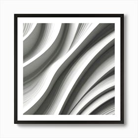 Abstract Wavy Pattern 1 Art Print