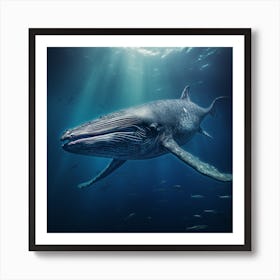 Humpback Whale 3 Art Print