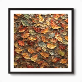 Autumn Leaves Art Print