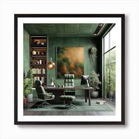 Modern Office Design Art Print