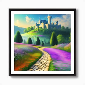 Fairytale Castle 3 Art Print