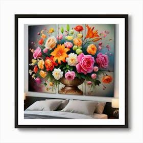 Flowers In A Vase Art Print