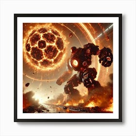 Converted Sentinel Image 2 Art Print