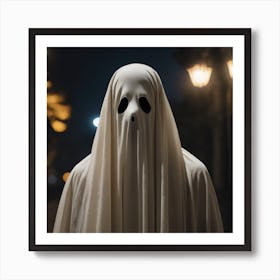 Ghost At Night Art Print
