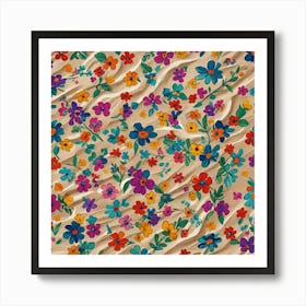 Floral Pattern 4 Art Print