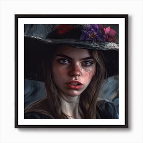 Witches Hat 2 Art Print