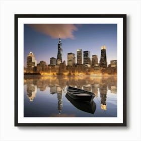 New York City Skyline Art Print