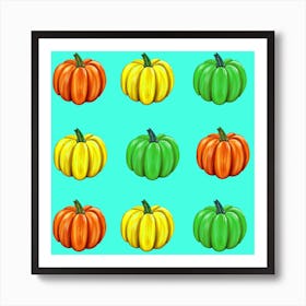 pumpkins Art Print