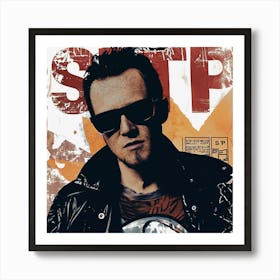 Scott Weiland (Stone Temple Pilots) Art Print