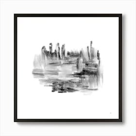 Abstract Cityscape Art Print