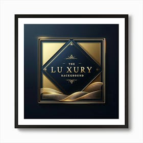 Luxury Background 6 Art Print