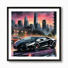 Car Art 2 Art Print